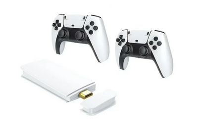 Consola Retro 4K para TV + 2 Controles Inalámbricos