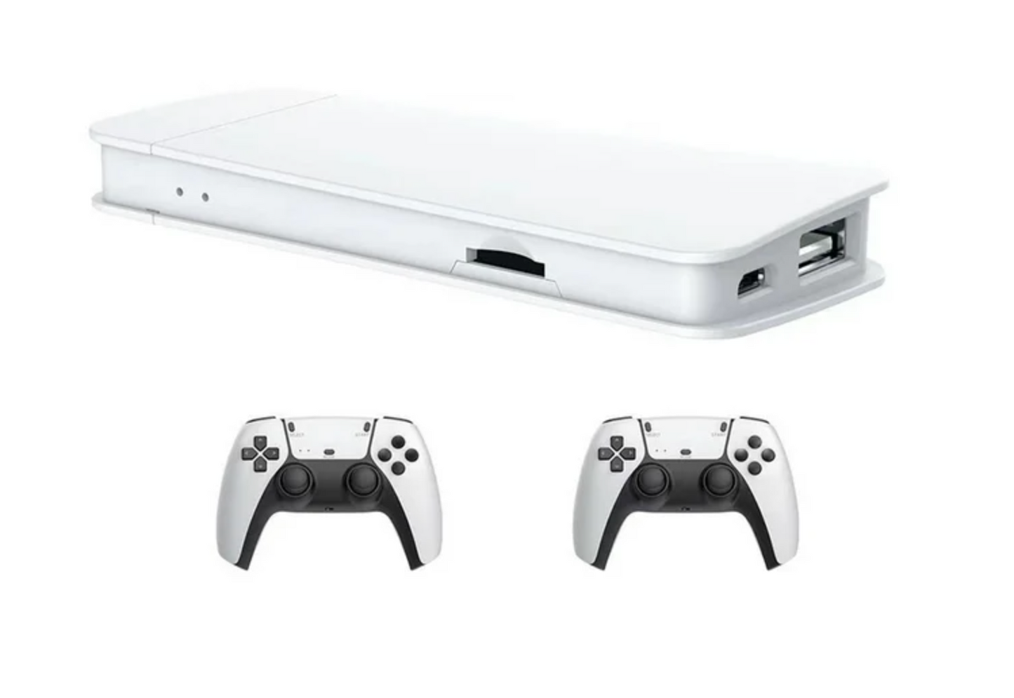 Consola Retro 4K para TV + 2 Controles Inalámbricos