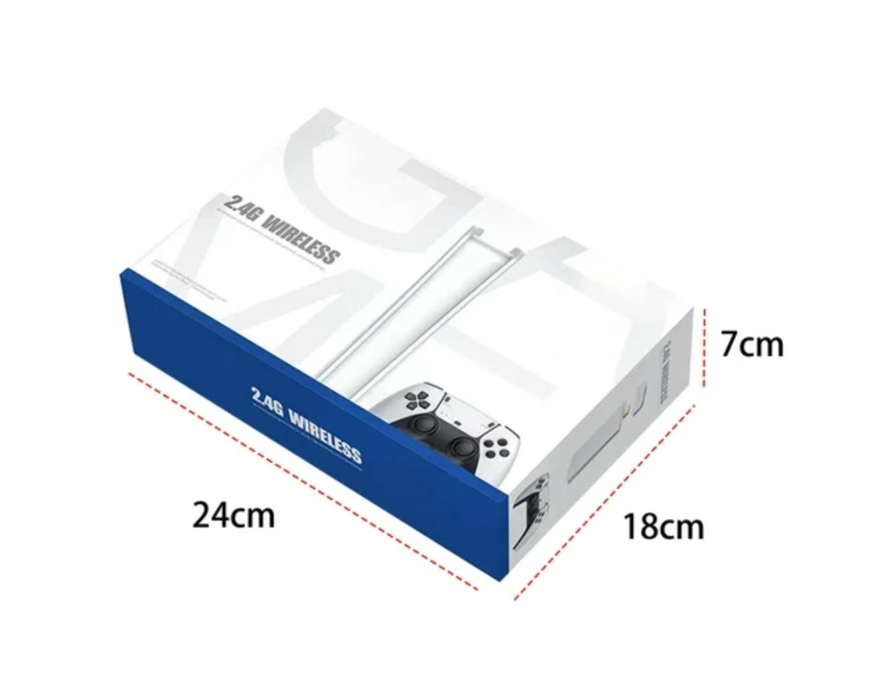 Consola Retro 4K para TV + 2 Controles Inalámbricos